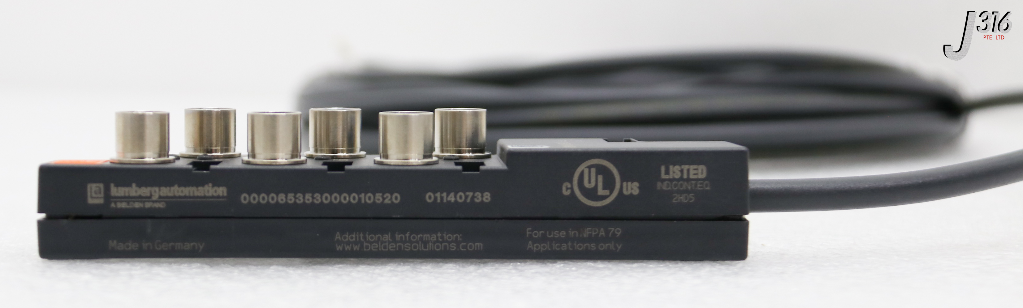 36675 IPF ELECTRONIC CABLE DISTRIBUTOR, 6X M8 3 PIN NEW) VK 00 10